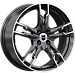 Солар (КС875) 7.000xR17 4x100 DIA67.1 ET38 алмаз черный SK