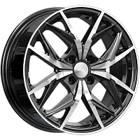 Литые диски АСТИ (КЛ377) 6.500xR16 4x100 DIA54.1 ET49 алмаз для KIA Rio X-Line Литые диски АСТИ (КЛ377) 6.500xR16 4x100 DIA54.1 ET49 алмаз для KIA Rio X-Line
