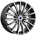 Акцент (КС641) 5.500xR14 4x100 DIA67.1 ET45 алмаз черный Акцент (КС641) 5.500xR14 4x100 DIA67.1 ET45 алмаз черный