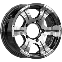 Литые диски Байконур (КС465М) 8.000xR16 6x139.7 DIA110.1 ET0 алмаз черный для Toyota Fj Cruiser Литые диски Байконур (КС465М) 8.000xR16 6x139.7 DIA110.1 ET0 алмаз черный для Toyota Fj Cruiser