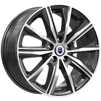 Литые диски Арнар (КС904) 7.000xR16 5x114.3 DIA67.1 ET50 алмаз черный Литые диски Арнар (КС904) 7.000xR16 5x114.3 DIA67.1 ET50 алмаз черный