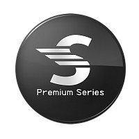 Линза Premium series 74 черная