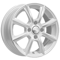 Литые диски МОНАКО (КЛ185) 5.500xR14 4x100 DIA67.1 ET38 алмаз-белый