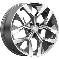 Литые диски ЛАМБЕРТ (КЛ370) 7.500xR18 5x108 DIA60.1 ET38 алмаз графит