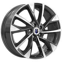 Литые диски Роквуд (КС900) 7.000xR17 5x108 DIA63.35 ET45 алмаз черный для Ford Mondeo Литые диски Роквуд (КС900) 7.000xR17 5x108 DIA63.35 ET45 алмаз черный для Ford Mondeo