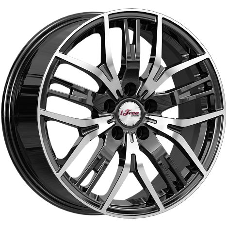 Аскет (КС1072) 7.000xR17 5x108 DIA65.1 ET40 Блэк Джек Аскет (КС1072) 7.000xR17 5x108 DIA65.1 ET40 Блэк Джек