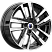 Хант (КС1034) 6.000xR15 4x100 DIA54.1 ET46 алмаз черный Хант (КС1034) 6.000xR15 4x100 DIA54.1 ET46 алмаз черный