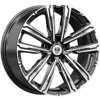 Литые диски Аламер (КС1216) 7.500xR18 5x105 DIA56.6 ET38 алмаз черный Литые диски Аламер (КС1216) 7.500xR18 5x105 DIA56.6 ET38 алмаз черный