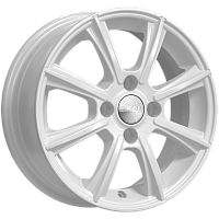 Литые диски МОНАКО (КЛ185) 5.500xR14 4x100 DIA67.1 ET43 белый для Daihatsu Move Литые диски МОНАКО (КЛ185) 5.500xR14 4x100 DIA67.1 ET43 белый для Daihatsu Move