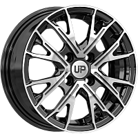 Литые диски Up127 (КС1088) 5.500xR14 4x100 DIA67.1 ET40 New Diamond для Chevrolet Aveo