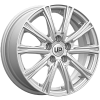 Литые диски Up123 (КС1095) 6.000xR15 5x100 DIA57.1 ET38 Silver Classic для Skoda Rapid Литые диски Up123 (КС1095) 6.000xR15 5x100 DIA57.1 ET38 Silver Classic для Skoda Rapid