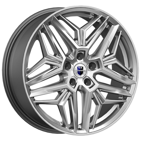 Колумб (КС1038) 7.000xR19 5x112 DIA66.6 ET40 дарк платинум Колумб (КС1038) 7.000xR19 5x112 DIA66.6 ET40 дарк платинум