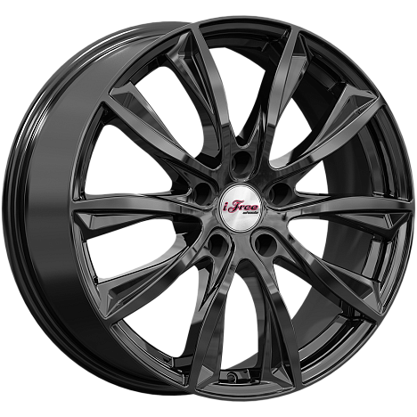 Каzантип (КС684М) 7.500xR18 5x100 DIA67.1 ET38 BK Каzантип (КС684М) 7.500xR18 5x100 DIA67.1 ET38 BK