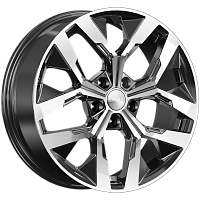 Литые диски ЛАМБЕРТ (КЛ370) 7.500xR18 5x112 DIA66.6 ET37 алмаз для Volkswagen Jetta
