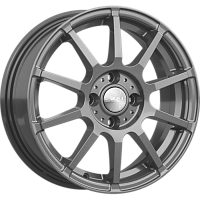 Литые диски АКИТА (КЛ285) 6.000xR15 4x100 DIA60.1 ET40 графит для Renault Clio Sport Литые диски АКИТА (КЛ285) 6.000xR15 4x100 DIA60.1 ET40 графит для Renault Clio Sport