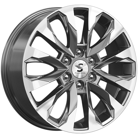 КР007 (20_Land Cruiser 300) (КР007) 8.000xR20 6x139.7 DIA95.1 ET60 Diamond gloss graphite КР007 (20_Land Cruiser 300) (КР007) 8.000xR20 6x139.7 DIA95.1 ET60 Diamond gloss graphite