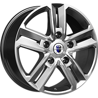 Литые диски Backfire (КС763М) 8.000xR18 5x114.3 DIA67.1 ET50 дарк платинум