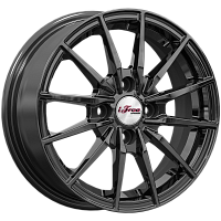 Литые диски Финчер (КС1119) 5.500xR14 4x100 DIA60.1 ET43 BK для Nissan Micra C+C