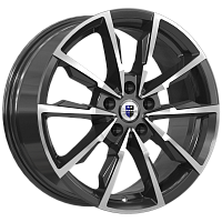 Литые диски Меренге (КС902) 7.500xR17 5x112 DIA66.6 ET40 алмаз черный для Mercedes-Benz E-Class