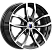 Фрост (КС1048) 6.500xR15 5x100 DIA67.1 ET45 алмаз черный Фрост (КС1048) 6.500xR15 5x100 DIA67.1 ET45 алмаз черный