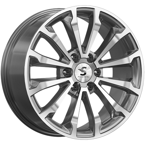 КР006 (20_ Chevrolet Tahoe IV) (КР006) 8.500xR20 6x139.7 DIA77.9 ET27 Diamond gloss graphite КР006 (20_ Chevrolet Tahoe IV) (КР006) 8.500xR20 6x139.7 DIA77.9 ET27 Diamond gloss graphite