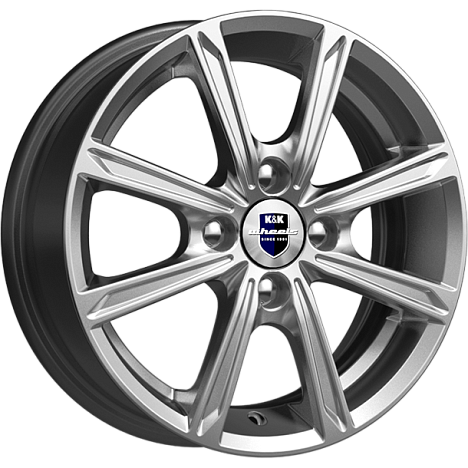 Флэш (КС710) 5.000xR13 4x100 DIA67.1 ET45 дарк платинум Флэш (КС710) 5.000xR13 4x100 DIA67.1 ET45 дарк платинум