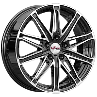 Литые диски Виар (КС1065) 6.500xR17 5x108 DIA63.35 ET45 Блэк Джек для Ford Mondeo