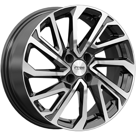 Неом (Astra/Aveo) (КС1172) 6.500xR16 4x100 DIA56.6 ET37 алмаз черный Неом (Astra/Aveo) (КС1172) 6.500xR16 4x100 DIA56.6 ET37 алмаз черный