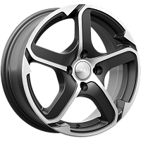 Литые диски АЛЛИГАТОР (КЛ132) 6.000xR15 4x100 DIA56.6 ET45 Алмаз бархат новый для Daewoo