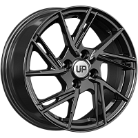 Литые диски Up115 (КС1033) 6.500xR15 4x100 DIA60.1 ET37 New Black для Renault Symbol