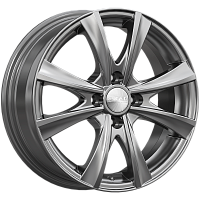 Литые диски МАЛЬТА (КЛ189) 6.000xR15 4x100 DIA54.1 ET45 графит для Suzuki Liana