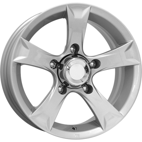 Триал (КС621) 6.500xR15 5x139.7 DIA110.1 ET5 сильвер Триал (КС621) 6.500xR15 5x139.7 DIA110.1 ET5 сильвер