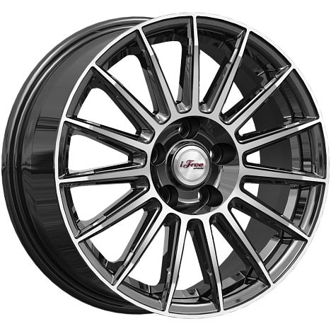 Азур (КС1052) 6.500xR16 5x105 DIA56.6 ET38 Блэк Джек Азур (КС1052) 6.500xR16 5x105 DIA56.6 ET38 Блэк Джек