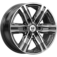 Литые диски R8 (КС1174) 7.500xR17 6x139.7 DIA106.1 ET25 алмаз черный Литые диски R8 (КС1174) 7.500xR17 6x139.7 DIA106.1 ET25 алмаз черный