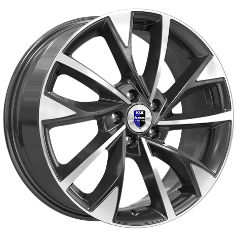 Роквуд (КС900) 7.000xR17 5x100 DIA67.1 ET45 алмаз черный Роквуд (КС900) 7.000xR17 5x100 DIA67.1 ET45 алмаз черный