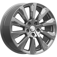 Литые диски АСТЕР (КЛ369) 8.000xR18 5x112 DIA66.6 ET38 графит для Volkswagen Scirocco