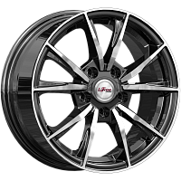 Литые диски Сион (КС1055) 6.500xR15 5x114.3 DIA60.1 ET39 Блэк Джек для Toyota Mr2
