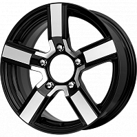 Литые диски Райдер (КС482) 6.500xR16 5x139.7 DIA98.2 ET40 Блэк Джек