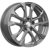 Литые диски АТАКОР (КЛ376) 7.000xR17 5x114.3 DIA66.6 ET37 графит для Nissan Serena / Vanette Cargo