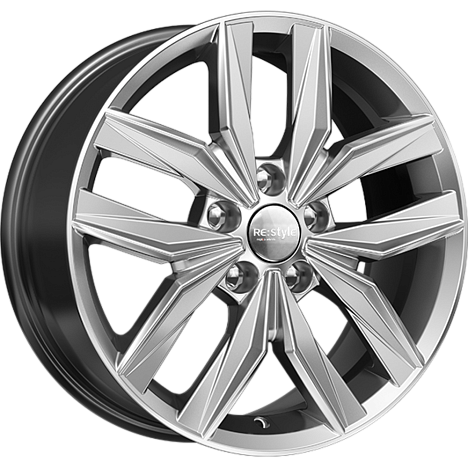 КС774 (ZV 17_AUDI A4) (КС774) 7.000xR17 5x112 DIA66.6 ET46 дарк платинум КС774 (ZV 17_AUDI A4) (КС774) 7.000xR17 5x112 DIA66.6 ET46 дарк платинум
