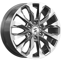 Литые диски КР007 (20_Haval H9) (КР007) 8.000xR20 6x139.7 DIA75.1 ET42 Diamond gloss graphite для Haval H9 Литые диски КР007 (20_Haval H9) (КР007) 8.000xR20 6x139.7 DIA75.1 ET42 Diamond gloss graphite для Haval H9