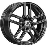 Литые диски Up113 (КС1018) 6.500xR16 5x114.3 DIA67.1 ET45 New Black для Honda Freed