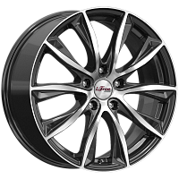 Литые диски Каzантип (КС684М) 7.500xR18 5x108 DIA60.1 ET47 Блэк Джек для Chery Tiggo 8 Pro