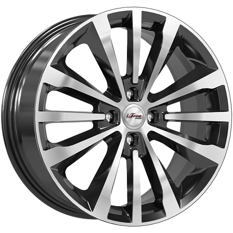 Андерсен (КС912) 7.000xR17 4x100 DIA67.1 ET37 Блэк Джек Андерсен (КС912) 7.000xR17 4x100 DIA67.1 ET37 Блэк Джек