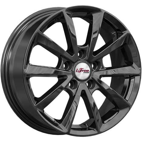 Скайрим (КС907) 6.500xR16 5x114.3 DIA67.1 ET43 BK Скайрим (КС907) 6.500xR16 5x114.3 DIA67.1 ET43 BK