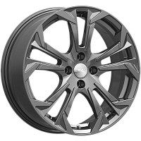 Литые диски ДУНАЙ (КЛ364) 7.000xR17 4x100 DIA60.1 ET41 графит для Lada Vesta Cross