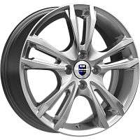 Литые диски Samara (КС866) 6.000xR16 4x98 DIA58.5 ET35 дарк платинум для Lada Kalina Литые диски Samara (КС866) 6.000xR16 4x98 DIA58.5 ET35 дарк платинум для Lada Kalina