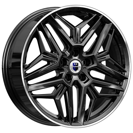 Колумб (КС1038) 7.000xR19 5x112 DIA66.6 ET34 алмаз черный Колумб (КС1038) 7.000xR19 5x112 DIA66.6 ET34 алмаз черный