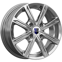 Литые диски Флэш (КС710) 5.000xR13 4x100 DIA67.1 ET45 дарк платинум для Daihatsu Applause