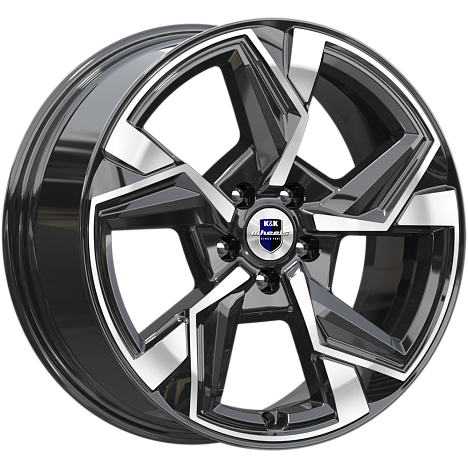 Кайан (КС1012) 7.500xR18 5x114.3 DIA67.1 ET45 алмаз черный Кайан (КС1012) 7.500xR18 5x114.3 DIA67.1 ET45 алмаз черный